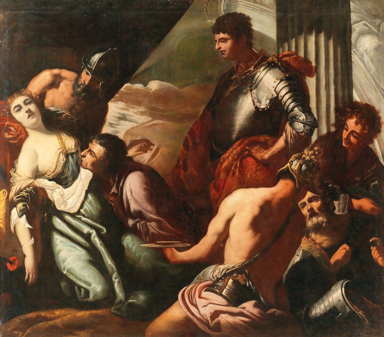 A morte de Agripina de Antonio Zanchi