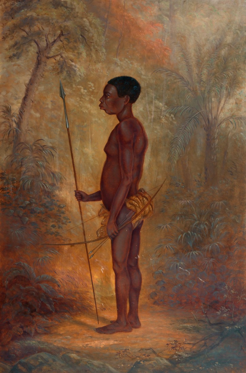 De acordo com Man, ca. 1893. de Antonio Zeno Shindler