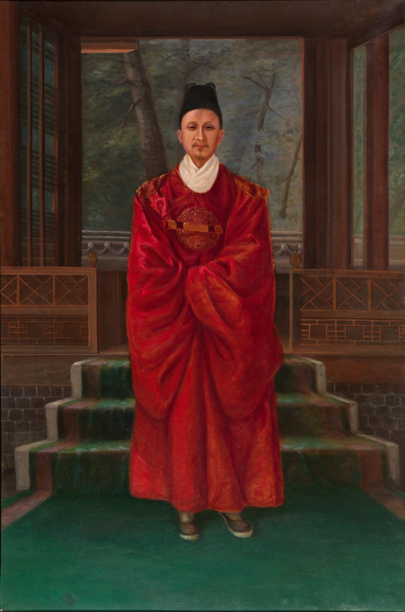 Rei da Coreia, c. 1893. de Antonio Zeno Shindler