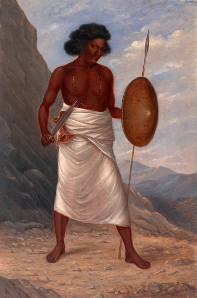 Somali Mind, ca. 1893. de Antonio Zeno Shindler