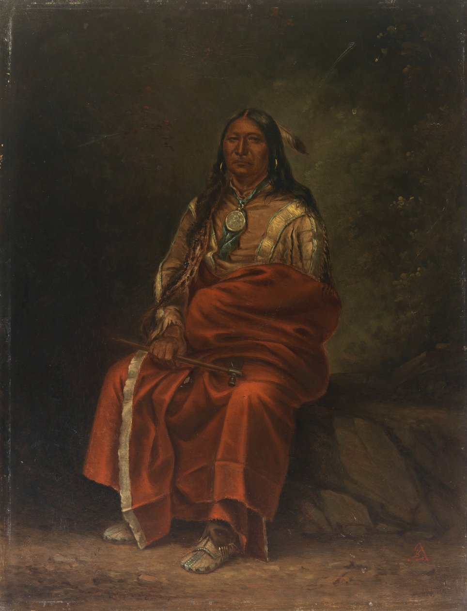 Cauda manchada, ca. 1887. de Antonio Zeno Shindler