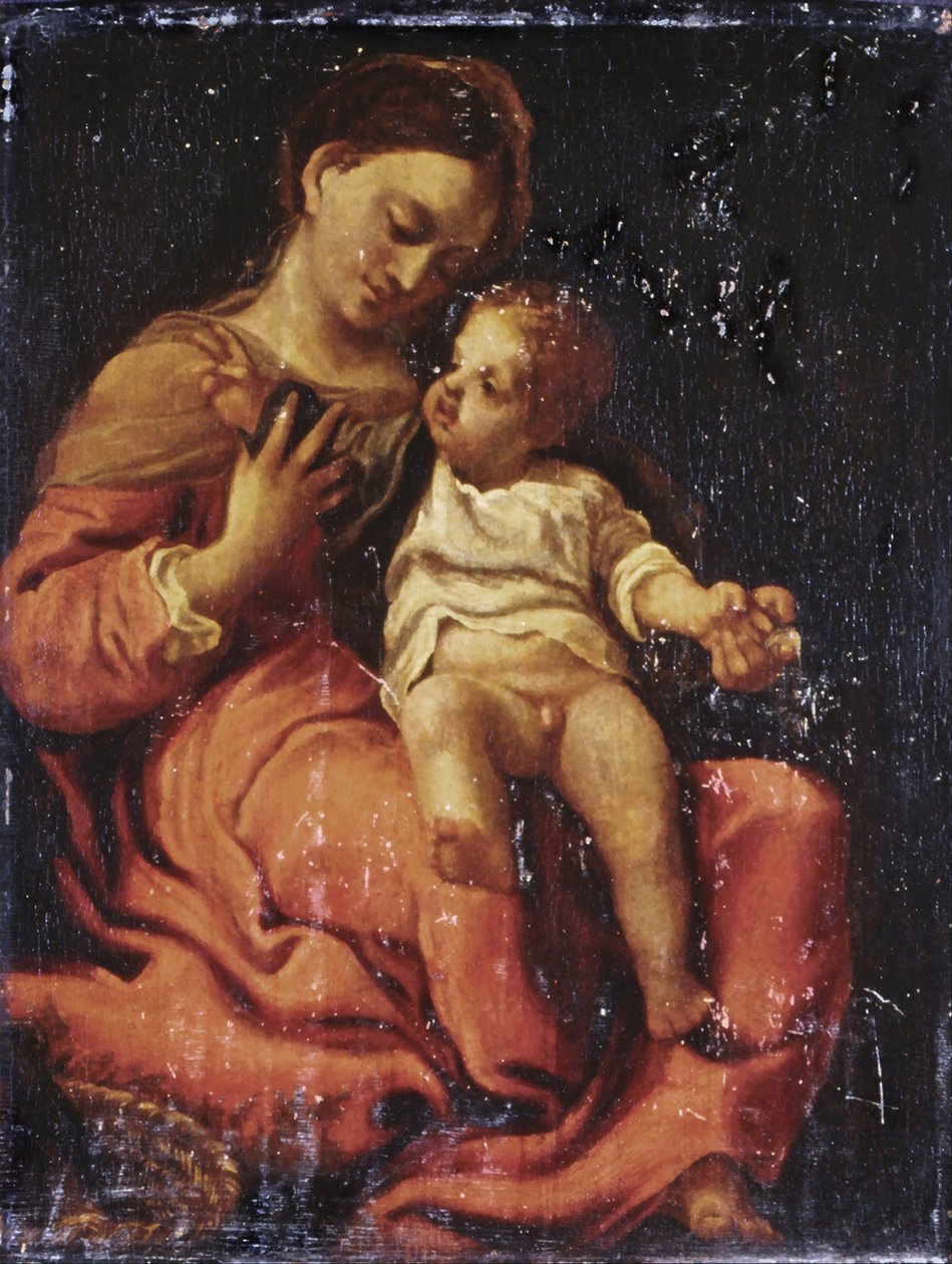 Nossa Senhora e o Menino de Antonio da Correggio