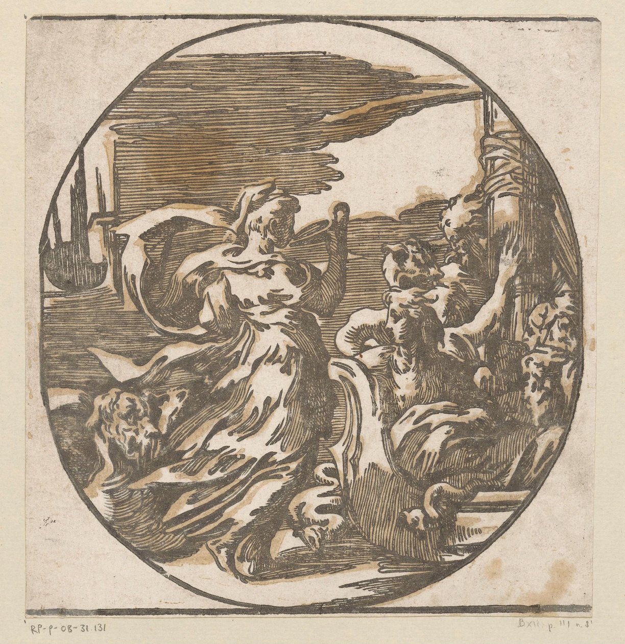 Bebendo Circe de Antonio da Trento (possibly)