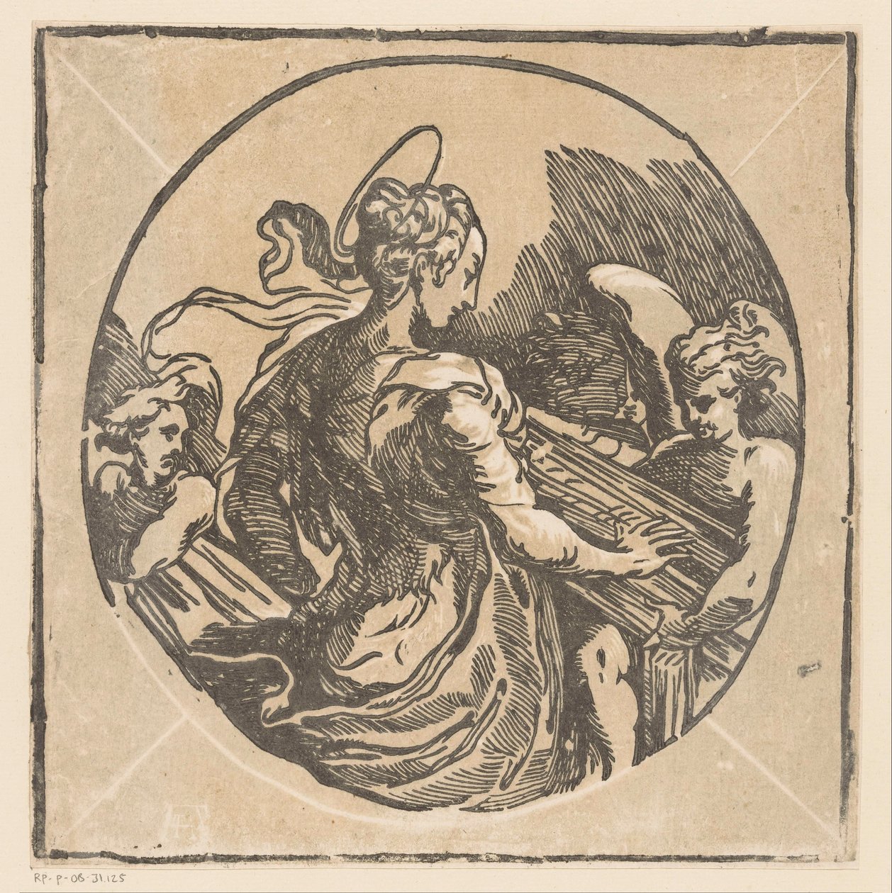 Santa Cecília, a musicista de Antonio da Trento (possibly)