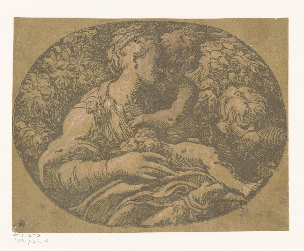 Maria com Criança e João Baptista
Maria com a Rosa de Antonio da Trento
