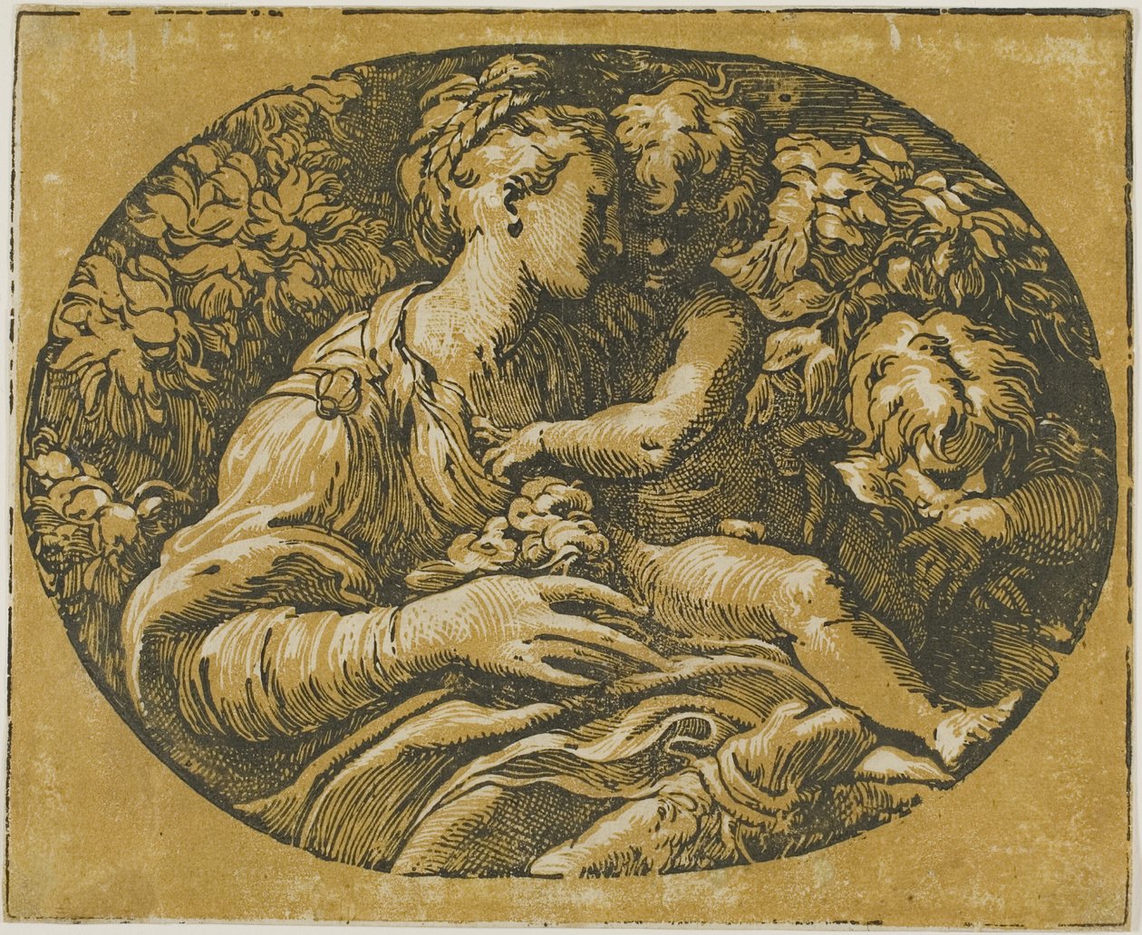 A Virgem, o Menino Jesus e São João de Antonio da Trento