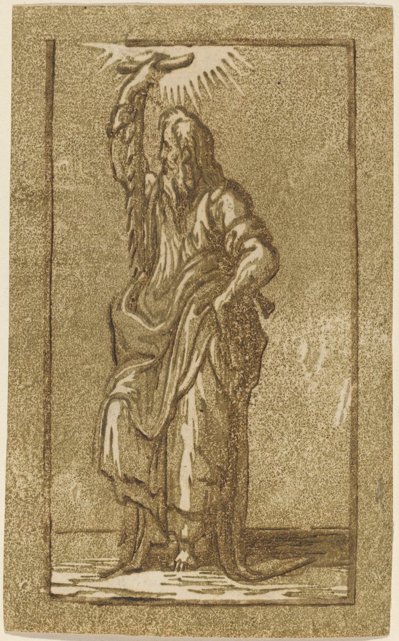 São Simão de Antonio da Trento after Parmigianino