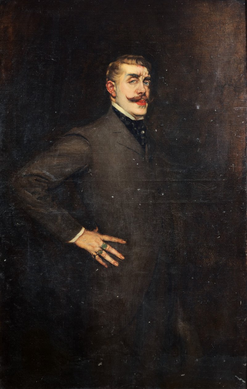 Antonio de La Gandara - Retrato de Jean Lorrain de Antonio de la Gandara