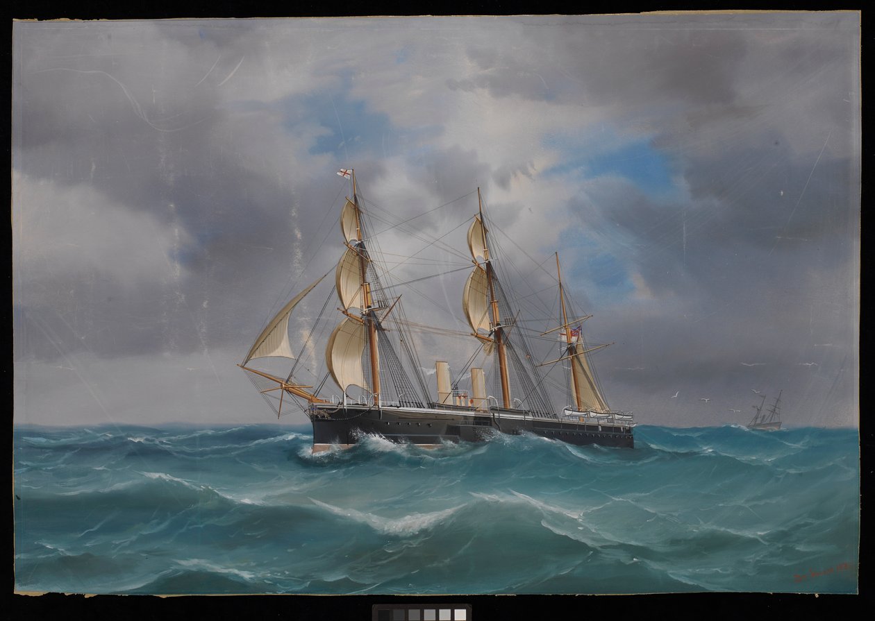 H.M.S. Alexander, navio-almirante da frota mediterrânica de Antonio de Simone