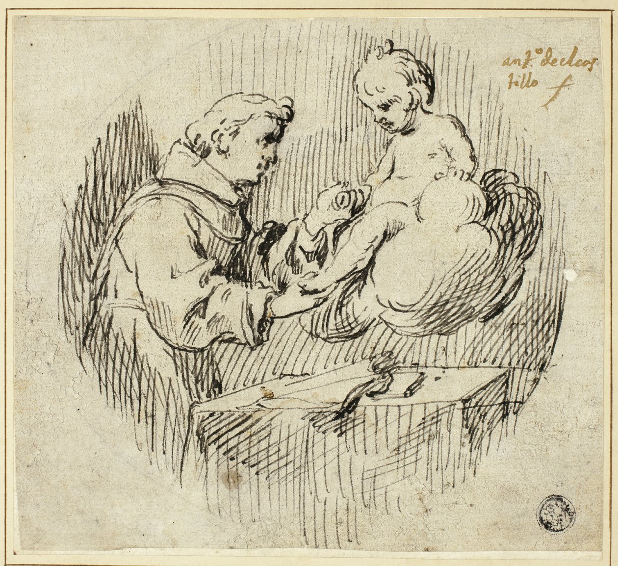 Santo António de Pádua com o Menino Jesus de Antonio del Castillo y Saavedra
