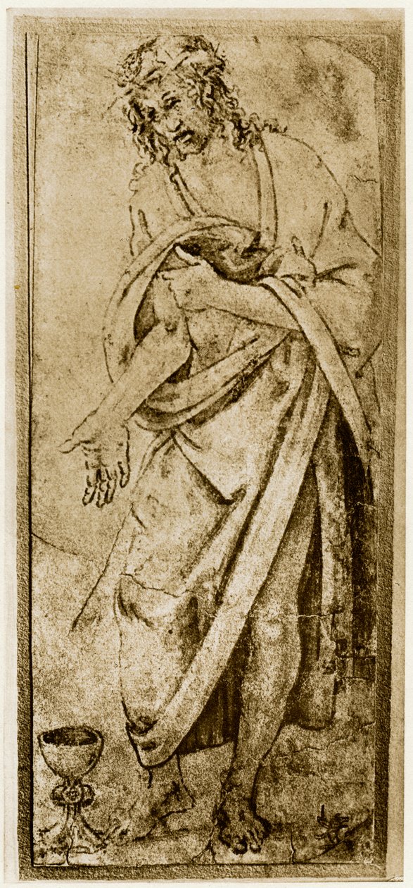 Cristo e o cálice, 1913. de Antonio Pollaiuolo