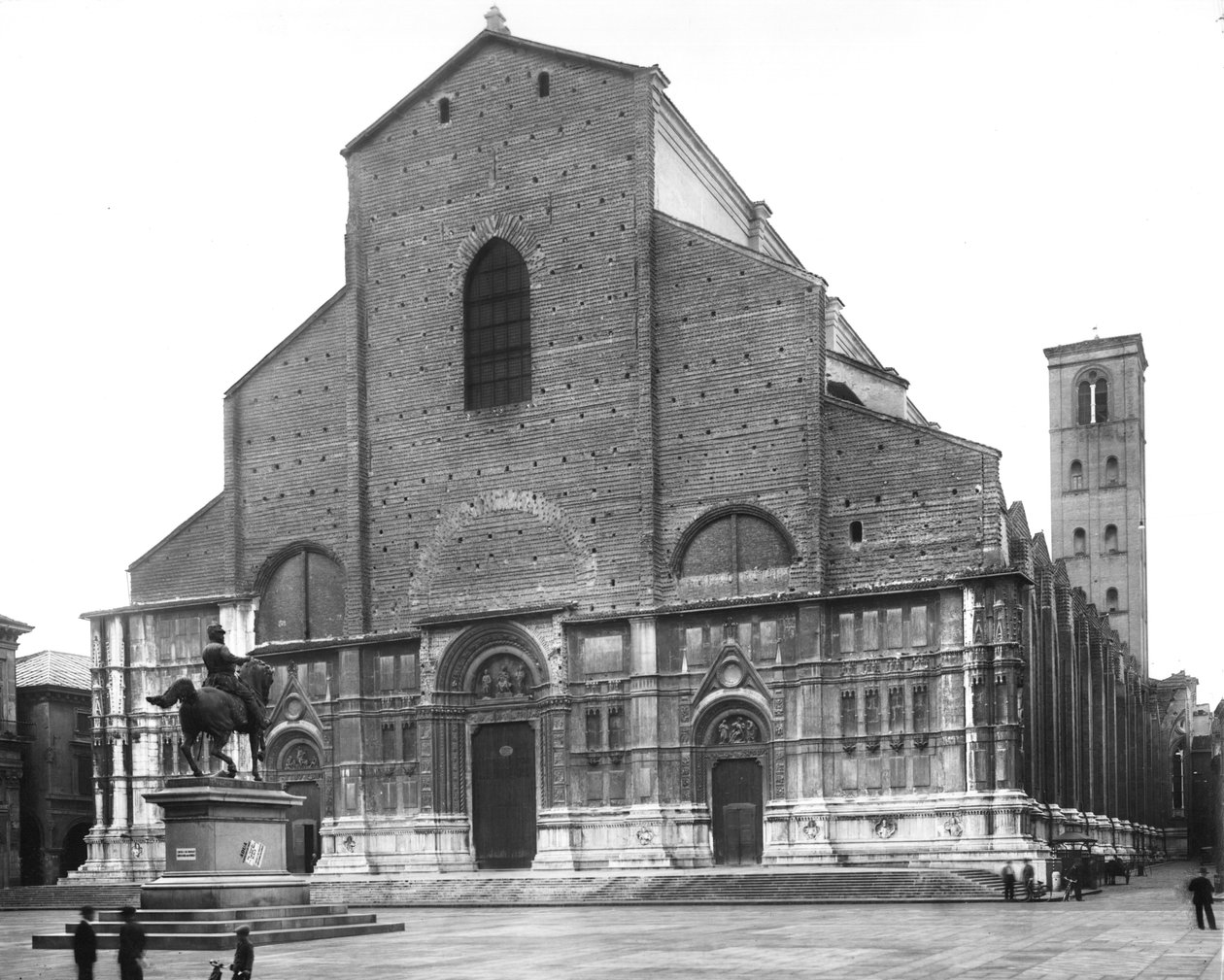 Vista, de, a, igreja, fachada de Antonio di Vincenzo Antonio di Vincenzo