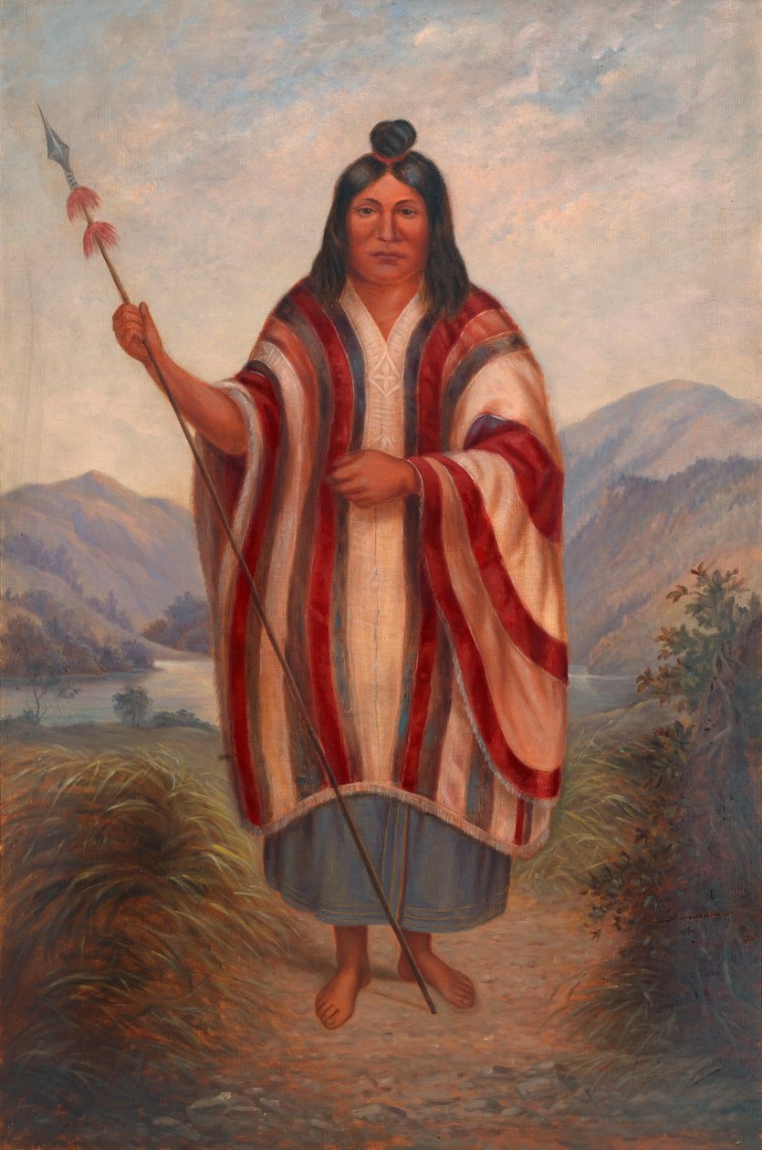 Índio peruano de Antonion Zeno Shindler
