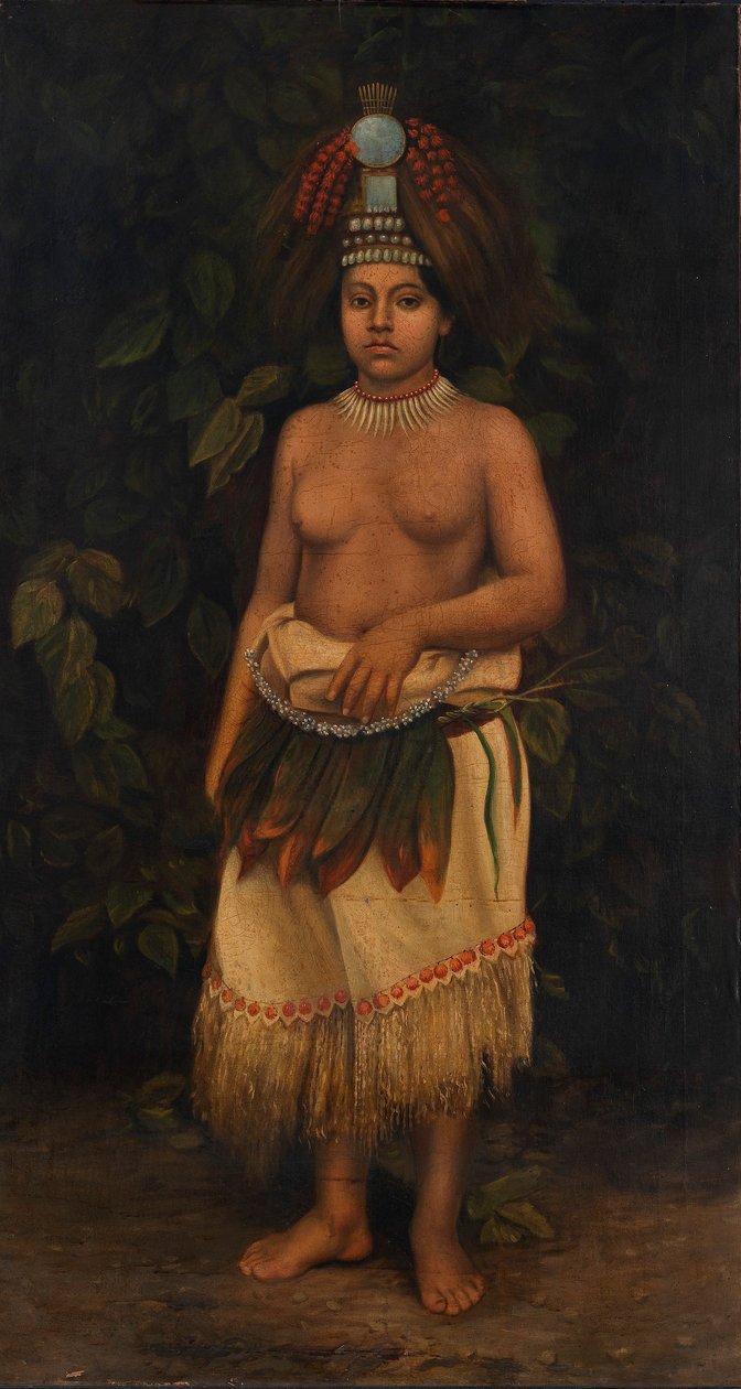 Mulher samoana de Antonion Zeno Shindler