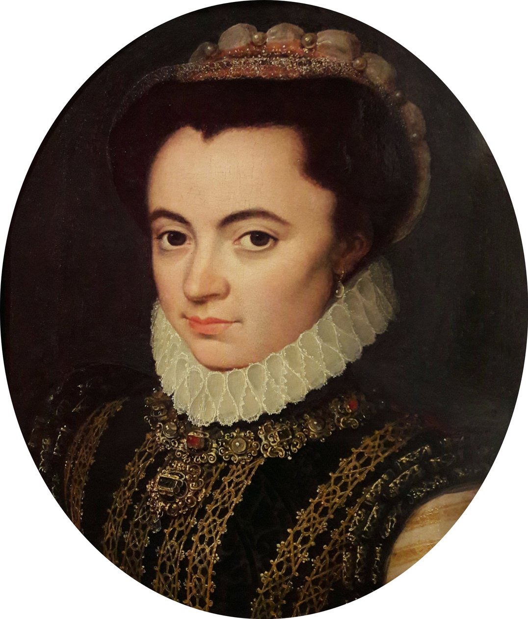 Retrato de Maria de Portugal, Duquesa de Parma (1538-1577) de Antonis Mor
