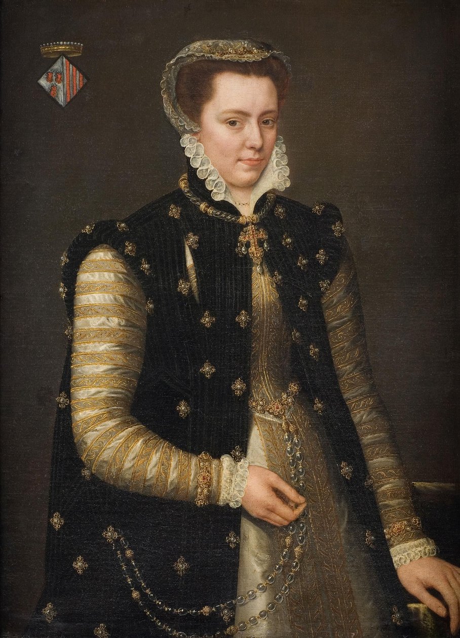 Retrato de Margarida de Parma de Antonis Mor