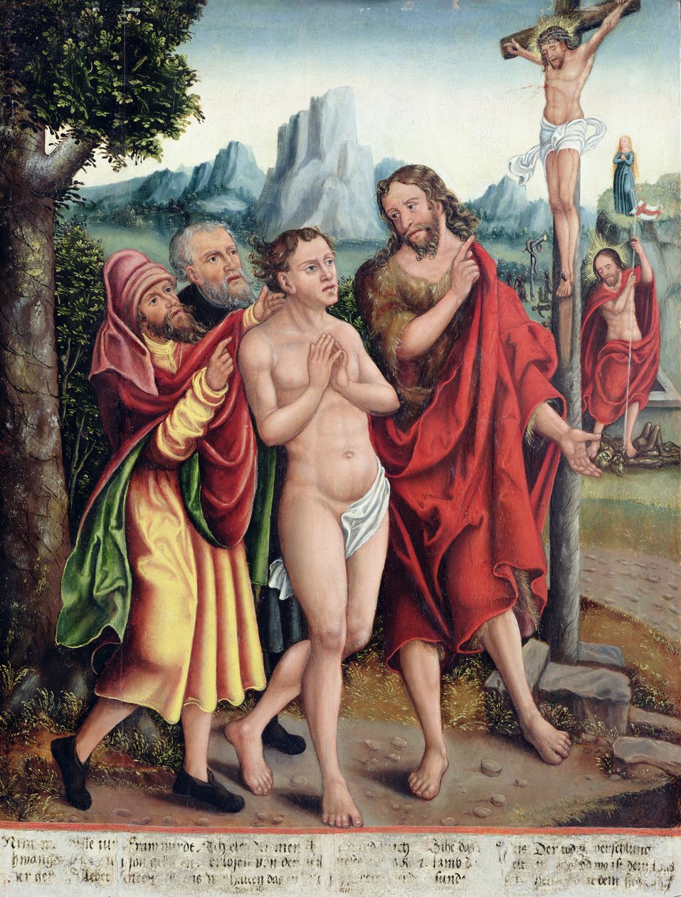 Alegoria da Salvação da Humanidade, após 1530 de Antonius Heusler