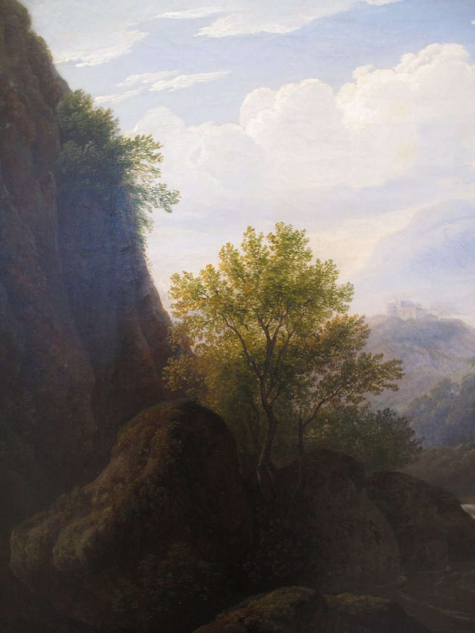 Paisagem montanhosa de Antonín Mánes