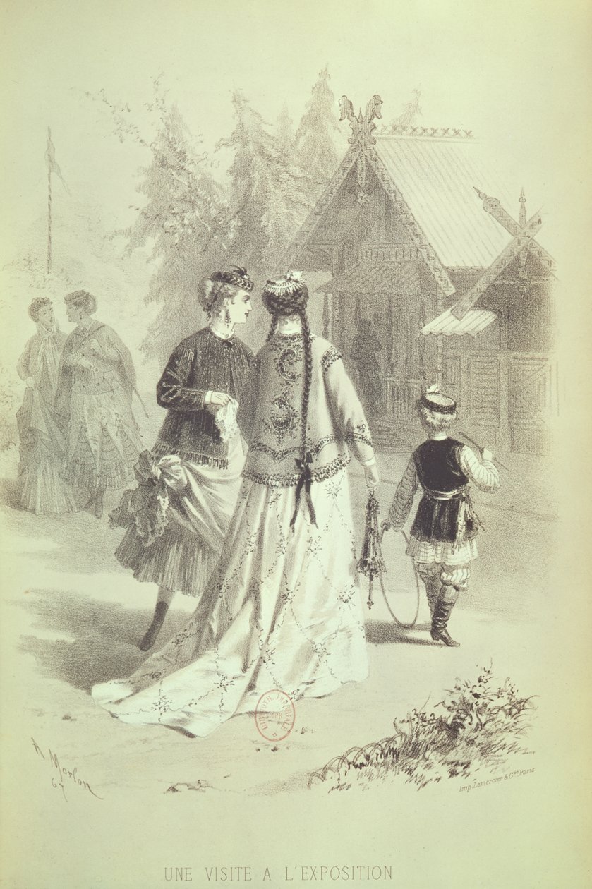 Uma visita à Exposição Universal em Paris em 1867 de Antony Paul Emile Morlon
