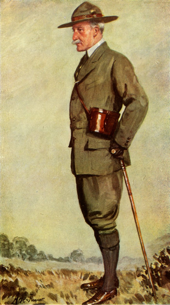 Lord Baden-Powell, 1911, 1944. de Ape Junior