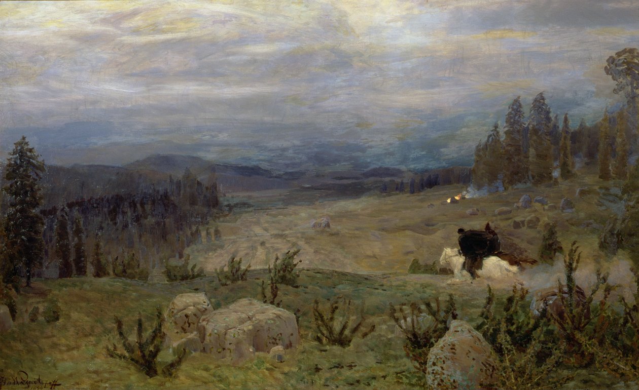 Sibéria, 1894 de Apollinari Mikhailovich Vasnetsov