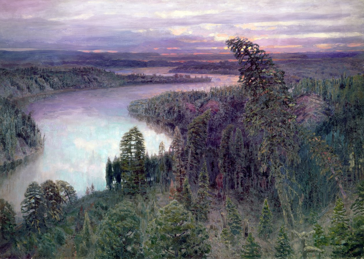 Sibéria, 1894 de Apollinari Mikhailovich Vasnetsov
