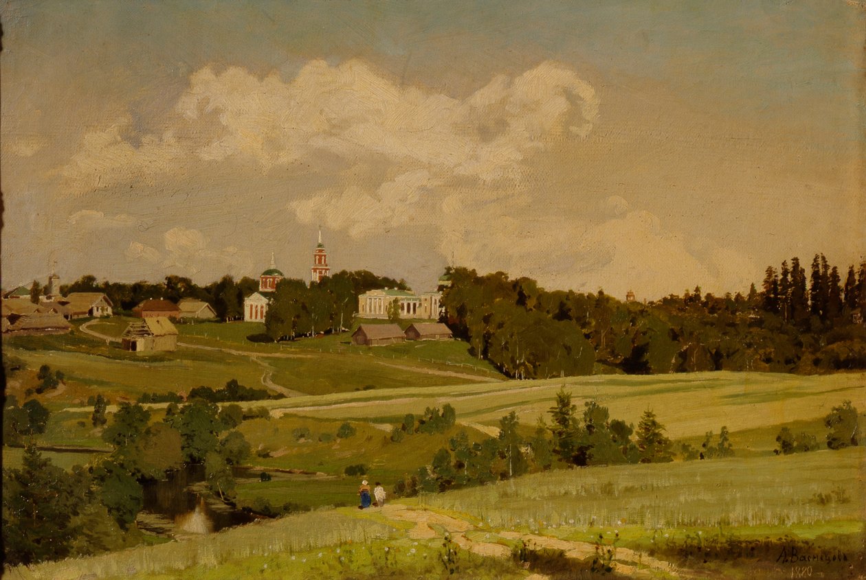 A propriedade Akhtyrka, 1880 de Apollinari Mikhailovich Vasnetsov