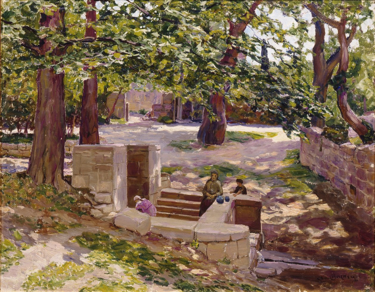 A Fonte de Bahçesaray, 1925 de Apollinari Mikhailovich Vasnetsov