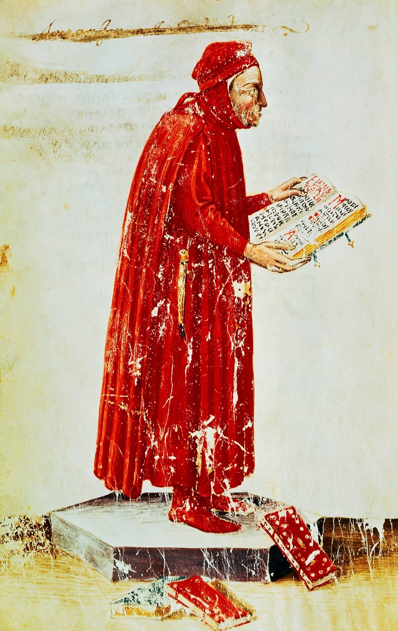 Retrato de Lino Coluccio Salutati (Stignano de Apollonio di Giovanni di Tommaso