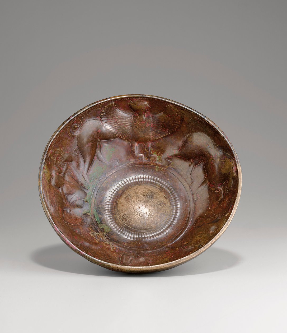Taça, c.1st - século III dC (bronze) de Arabian South