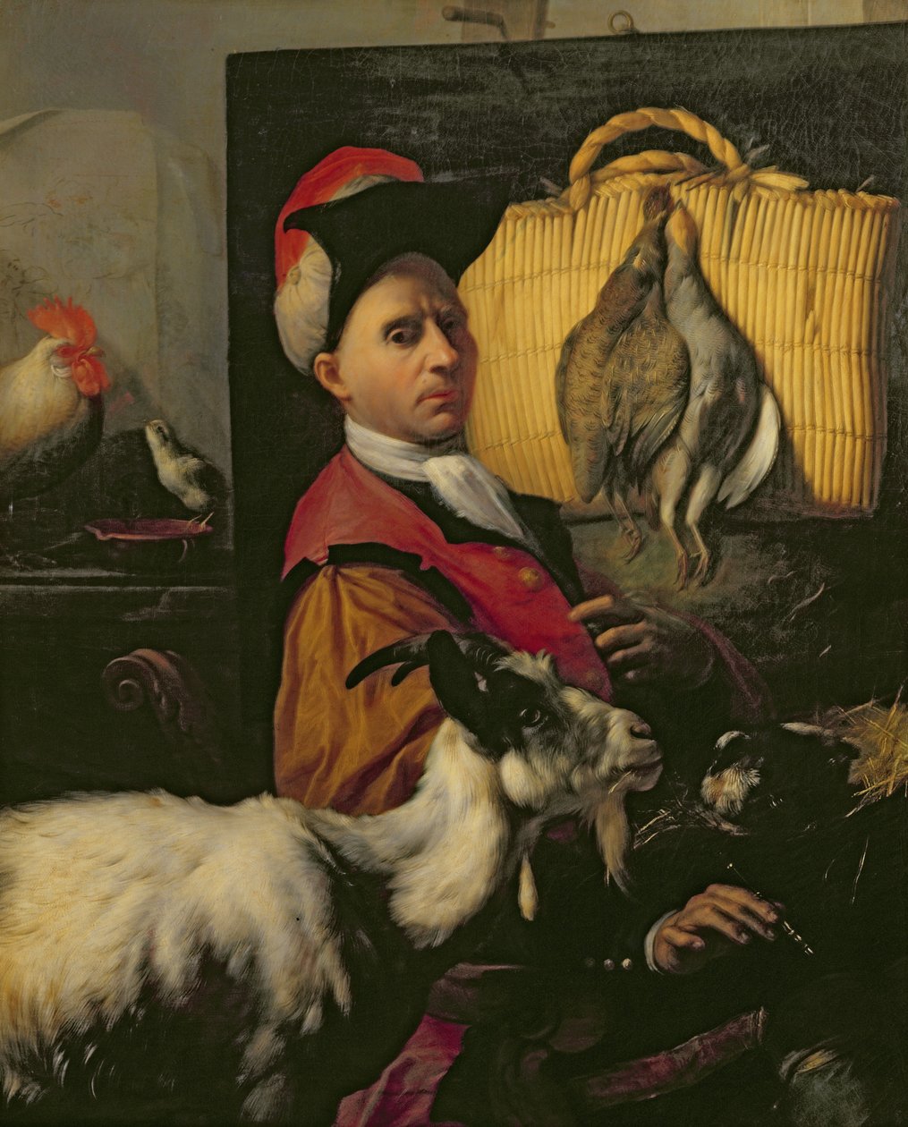 Auto-retrato, c.1713 de Arcangelo Resani