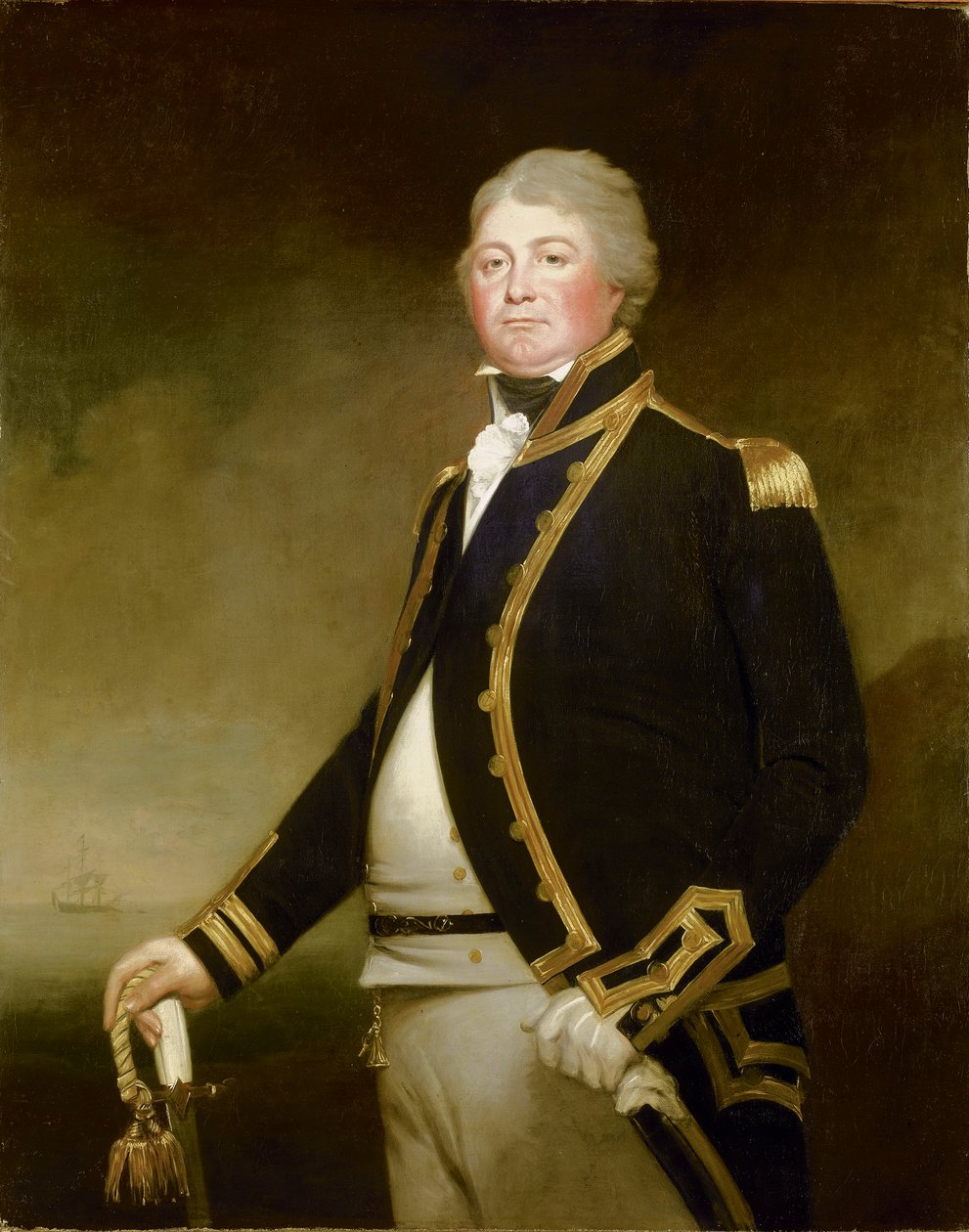 Capitão James Newman-Newman (1767-1811), c.1801 (óleo sobre tela) de Archer James Oliver