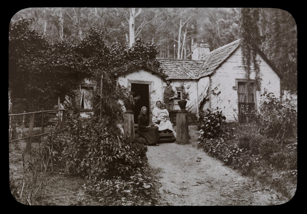 Cabana da Forester, Ferntree Gully de Archibald James Campbell