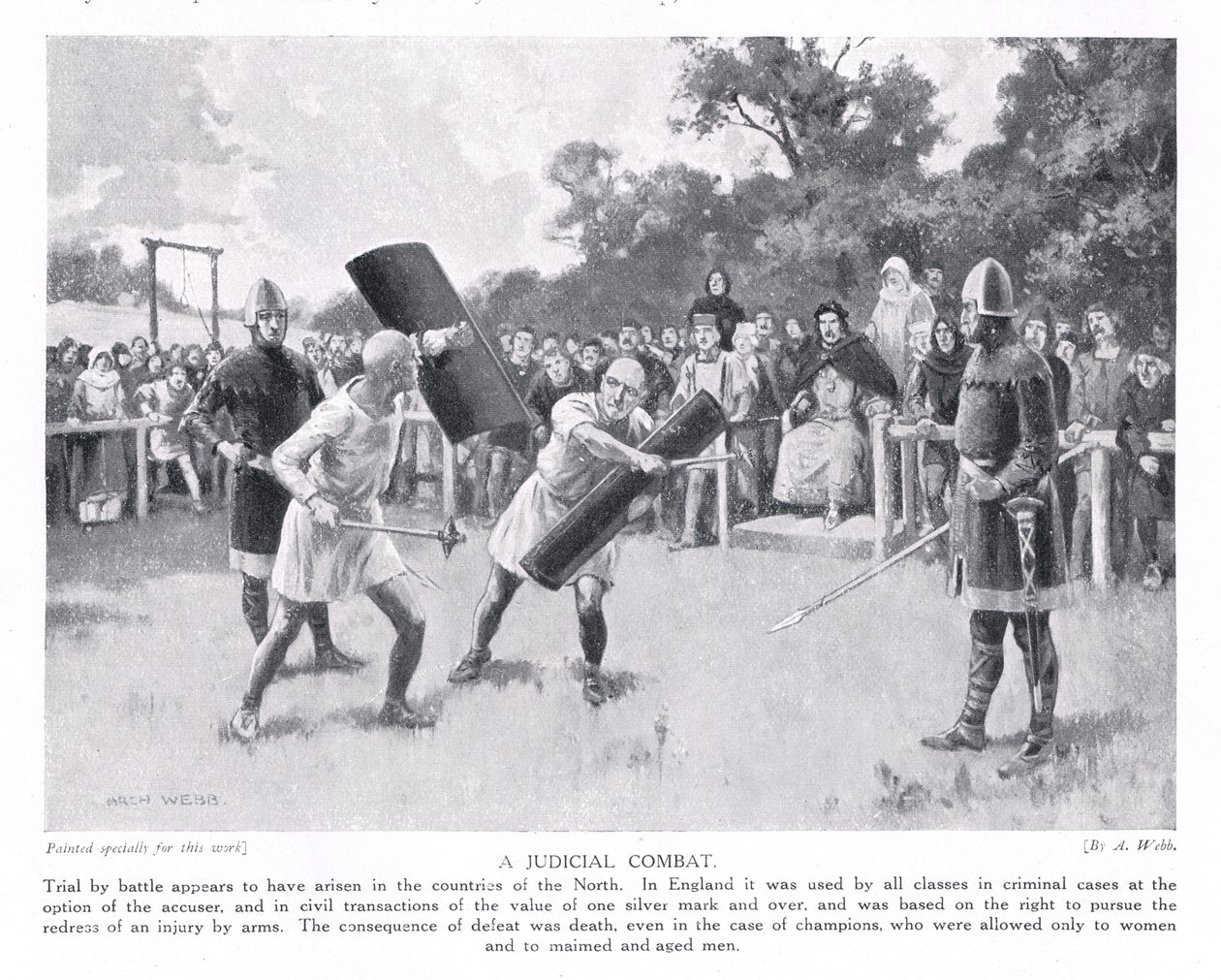 Combate Judicial, década de 1920 de Archibald Webb
