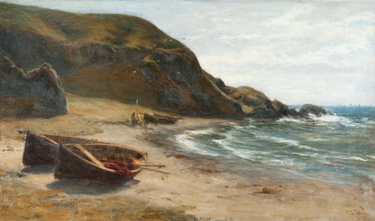 Cena da costa de Archibald David Reid