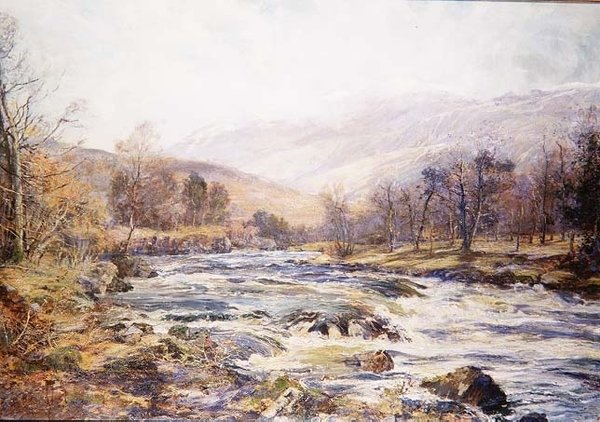 O Rio do Sol de Inverno, Escócia de Archibald Kay