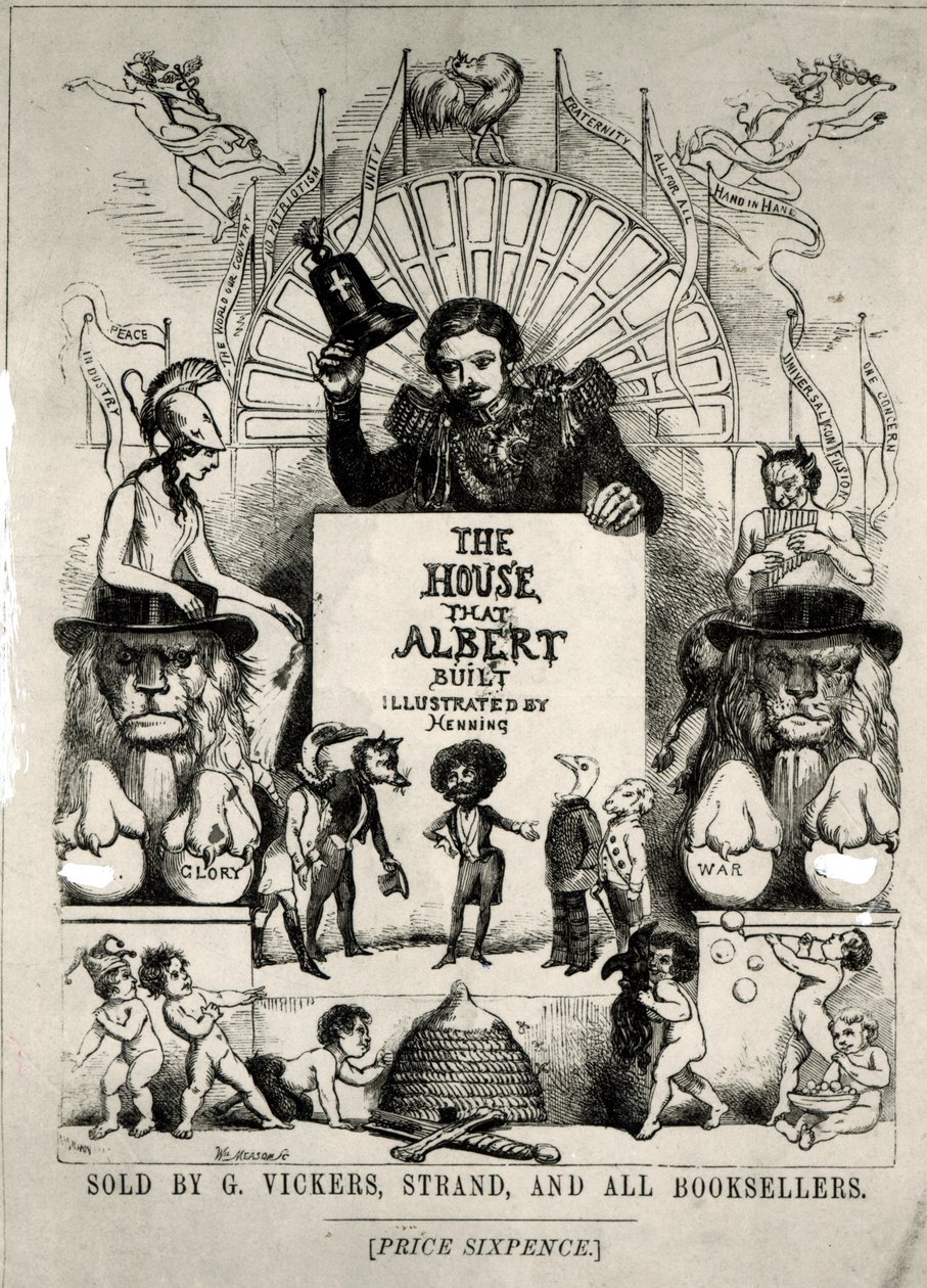 Titlepage from &39;A Casa que Albert Construiu&39;, 1880 (foto bw de Archibald S. Henning