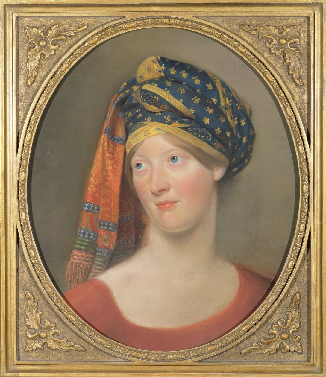 Retrato da senhora Charlotte Campbell (1775-1861) c.1802 de Archibald Skirving