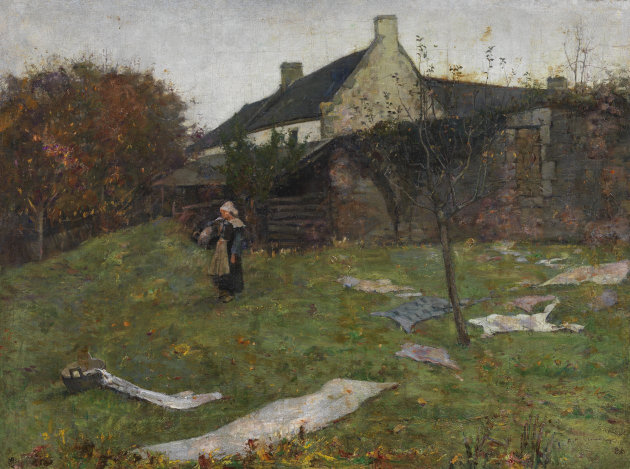 Fundo do Estúdio de Gauguin de Archibald Standish Hartrick