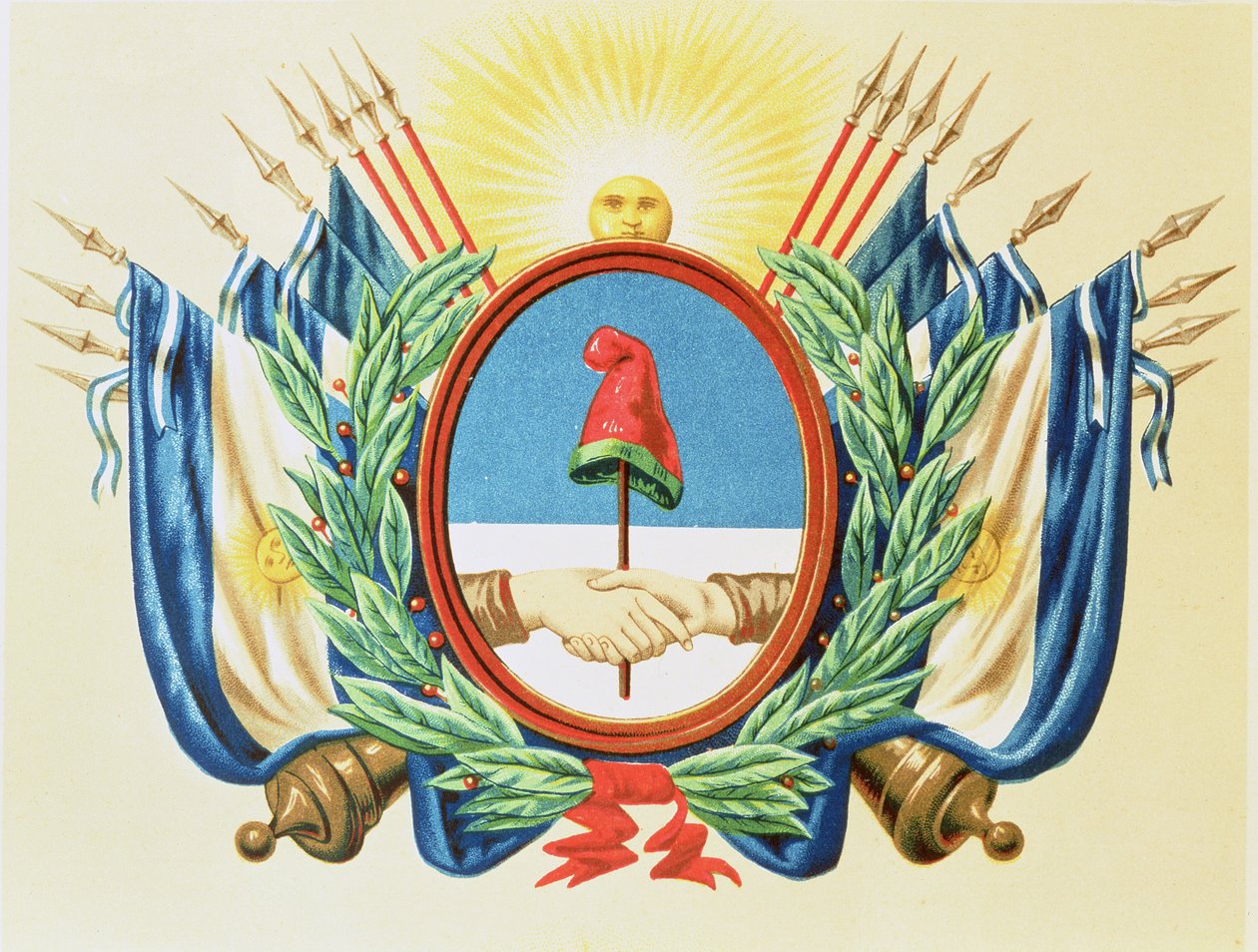 Escudo da Confederação da Argentina de Argentinian School