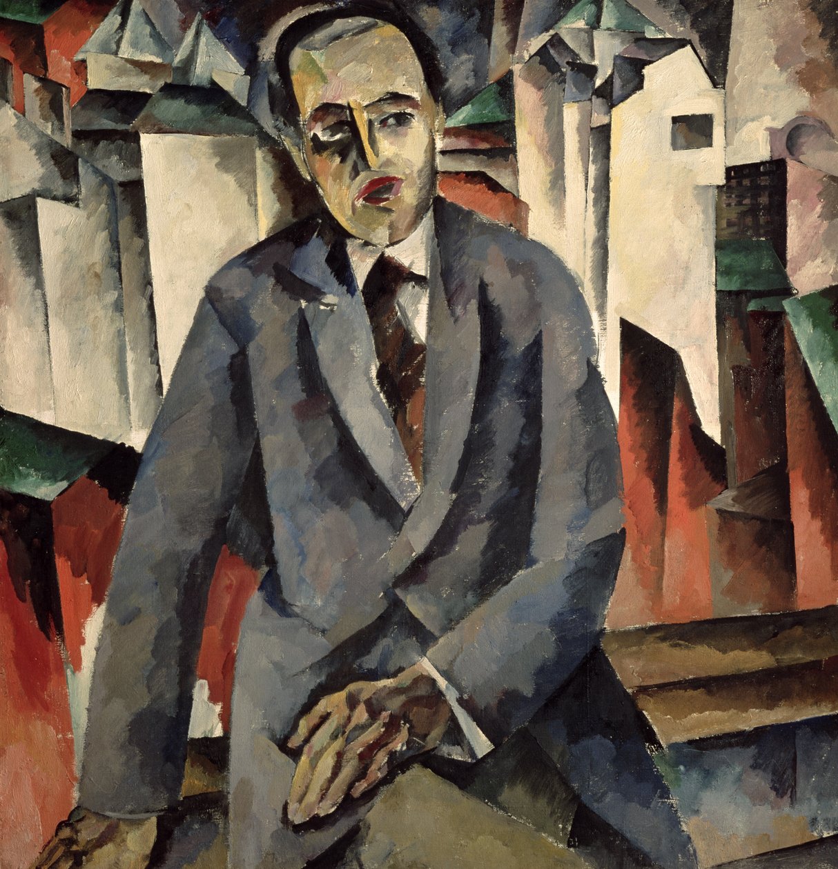 Retrato do regente Alexander J. Tairov de Aristarkh Vasilievic Lentulov