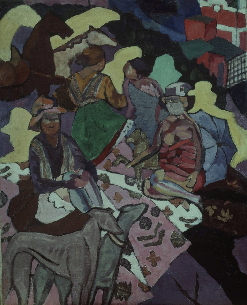 À beira-mar, 1915-1916 de Aristarkh Vasilievic Lentulov