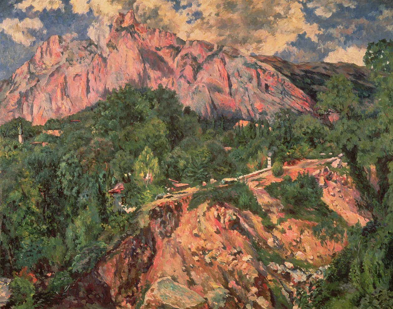 Mt. Ai-Petri, 1926 de Aristarkh Vasilievic Lentulov