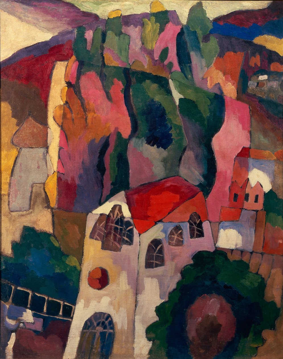 Choupos, 1916 de Aristarkh Vasilievic Lentulov