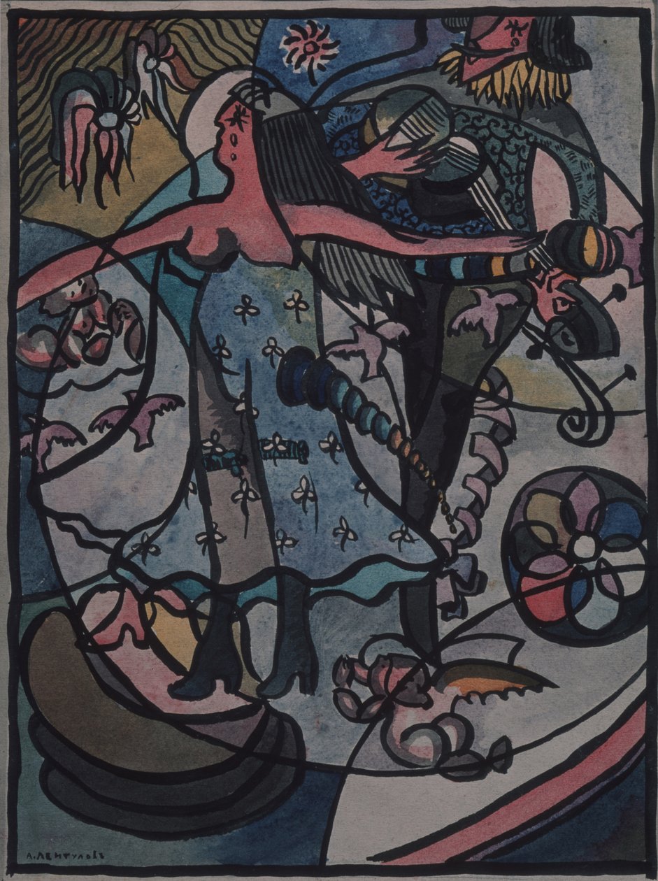 A esperança do navio, 1915 de Aristarkh Vasilievic Lentulov