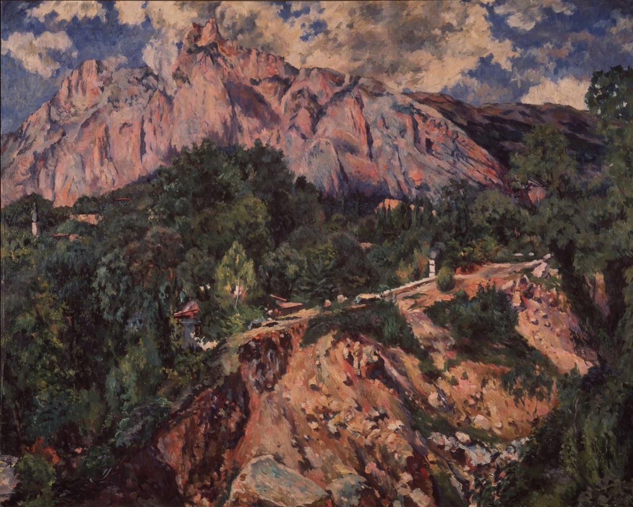 A Montanha Ai-Petri, 1926 de Aristarkh Vasilyevich Lentulov