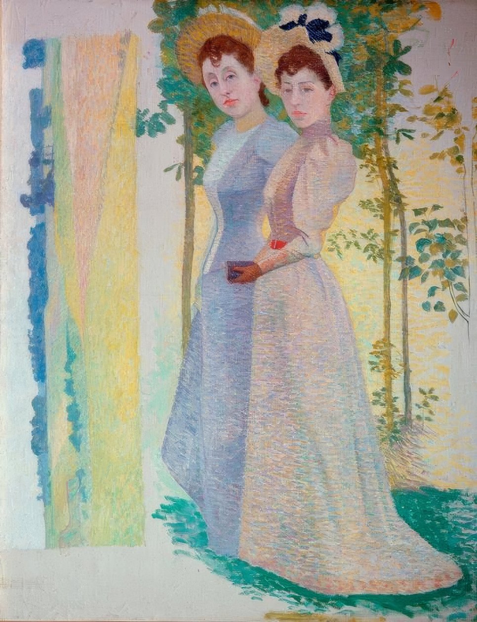 A.Maillol, duas mulheres na paisagem de Aristide Maillol