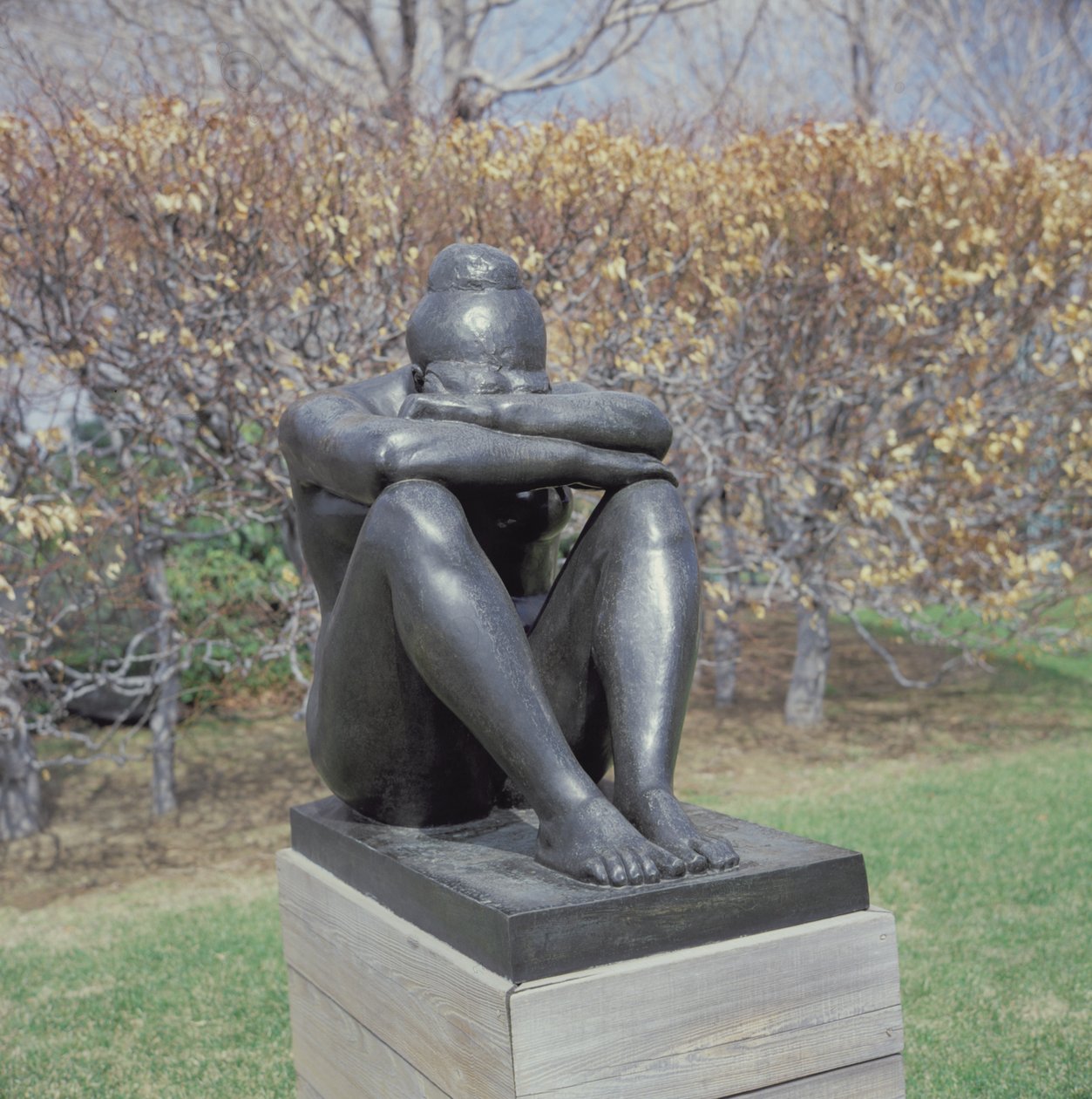 Noite, 1902-09 (bronze) de Aristide Maillol