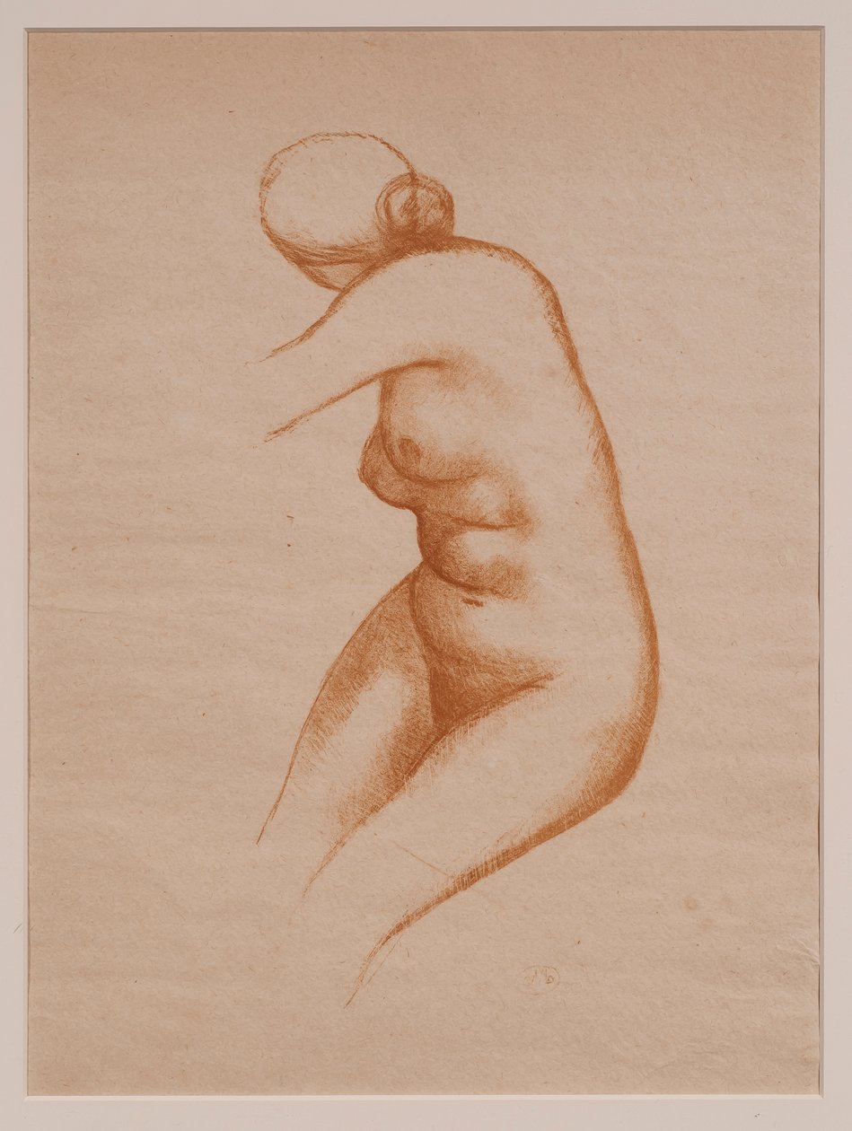 Nua assis de Aristide Maillol