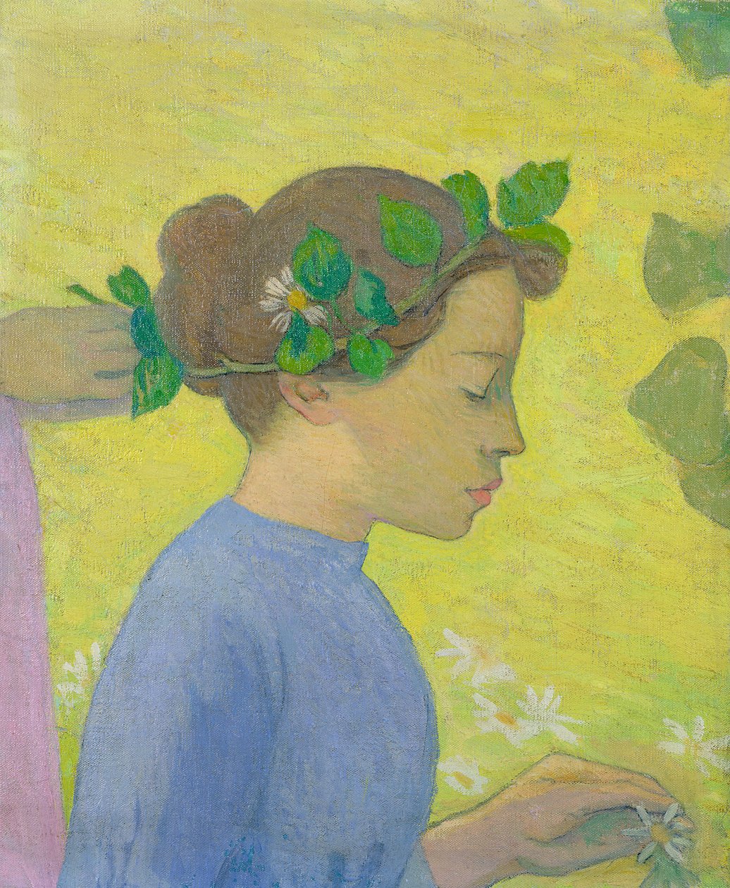 A criança coroada, 1890 de Aristide Maillol